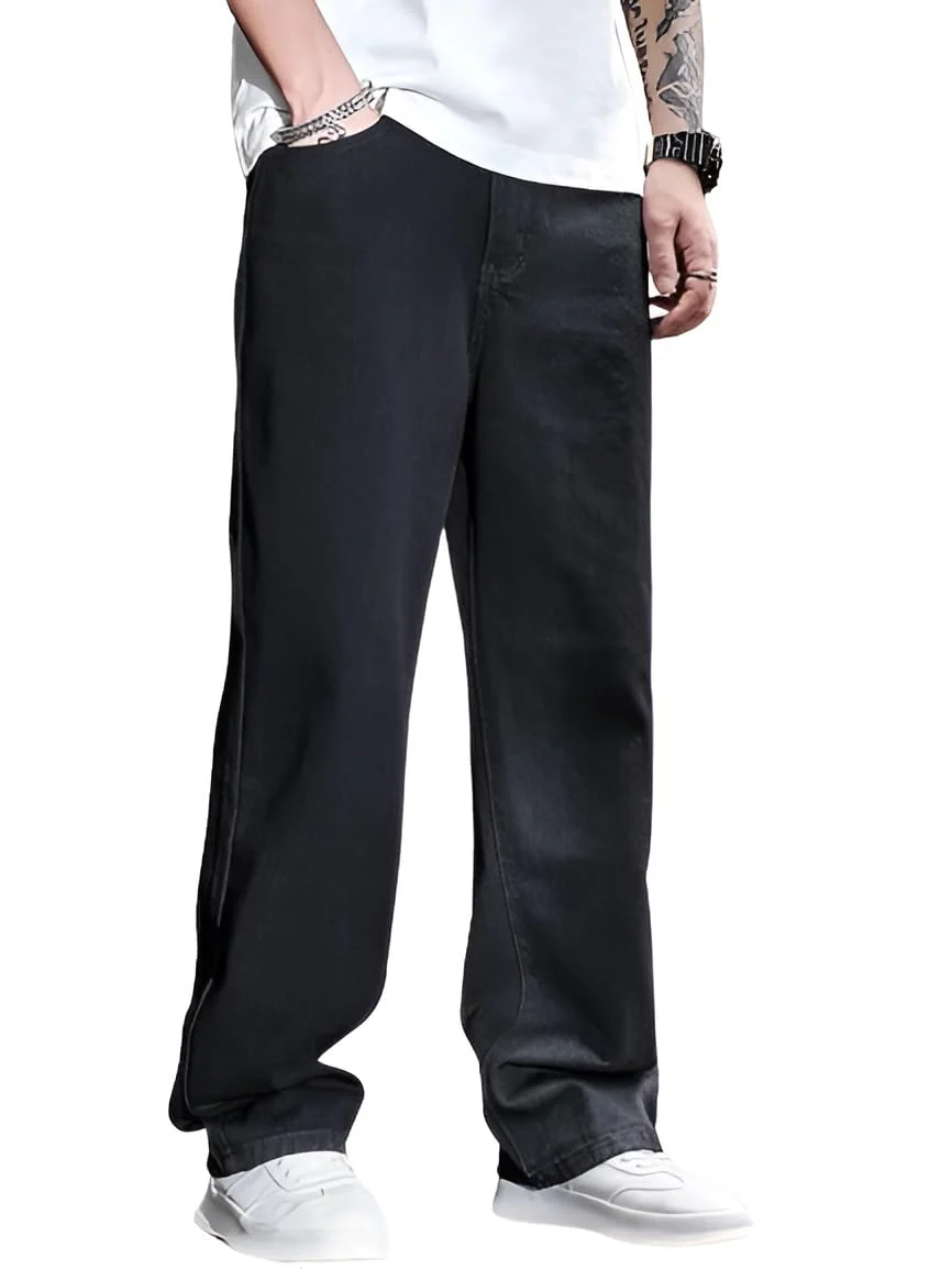 Men Wide Leg Loose jeans for men in Beggy shape Jean.