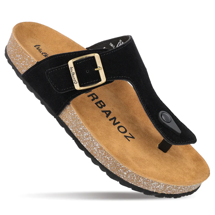 Men's   Comfort   Sandals   -   WGE53242   Black