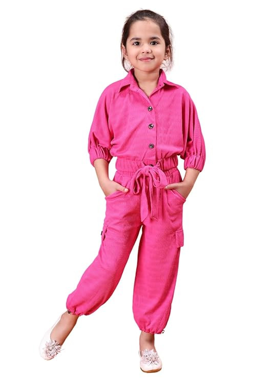 Girls Kurti & Palazzo Set with Dupatta | Kids Dress | Printed Short Sleeve Kurta with Comfortable Palazzo Pants | Festive, & Outfit for Baby Girls & Kids