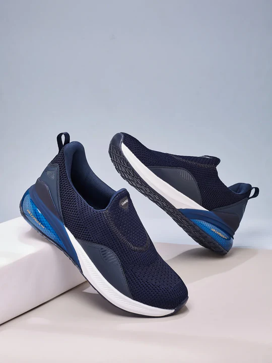 CROWD Navy Men's Walking Shoes