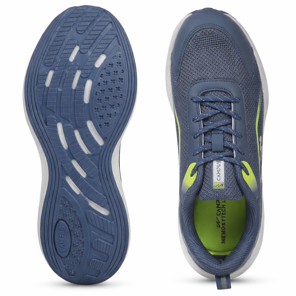 XAVEN Red Slate Sharp Green Men's Running Shoes