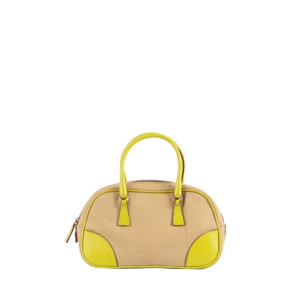 Prada Canapa Bauletto Handbag