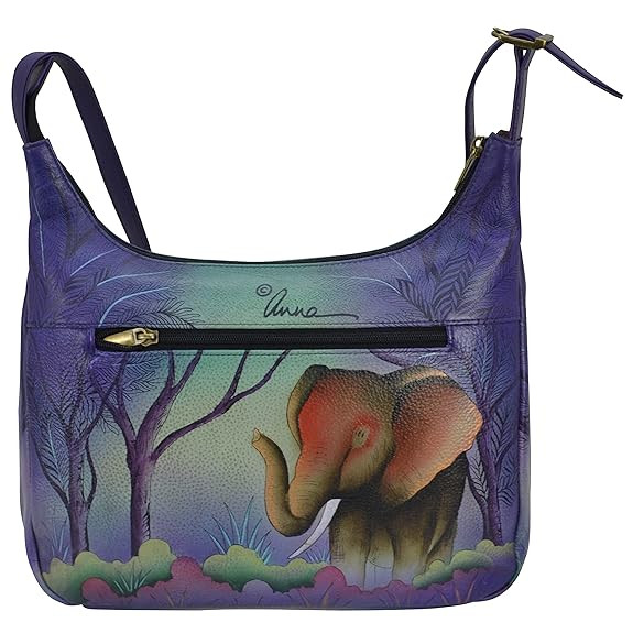 Anna by Anuschka Medium Shopper Bag, Elephant Family, Elephant Family, One Size