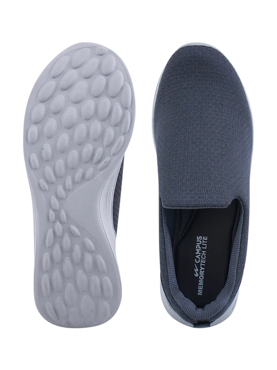 Grey Men's Walking Shoes