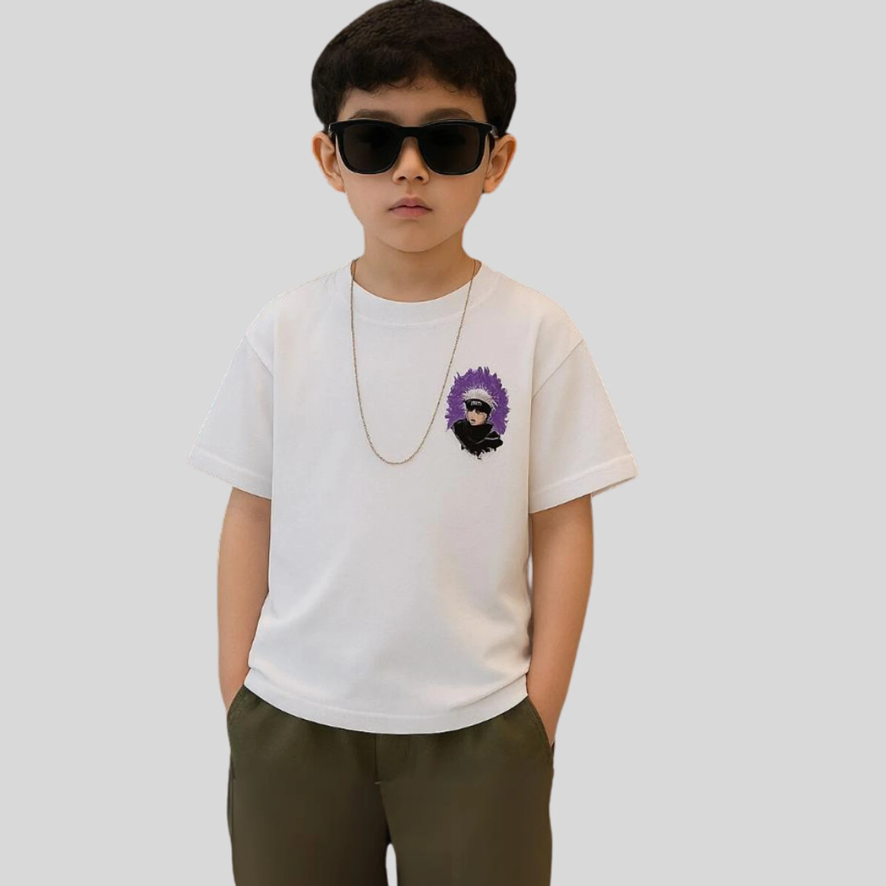 INNER WILL FASHION Boys & Girls Typography, Printed, Graphic Print Polycotton Regular T Shirt