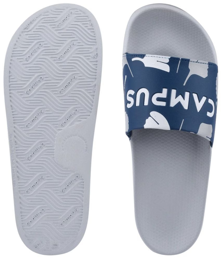 Light Grey Men's Slide Flip Flop