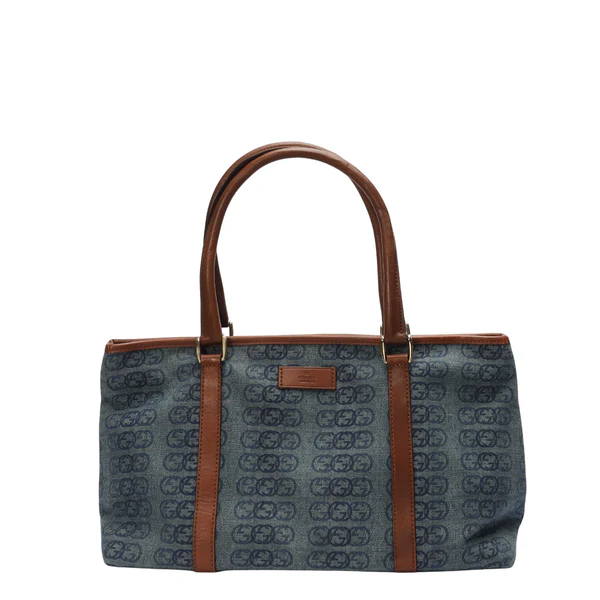 Gucci GG Canvas Denim Joy Tote