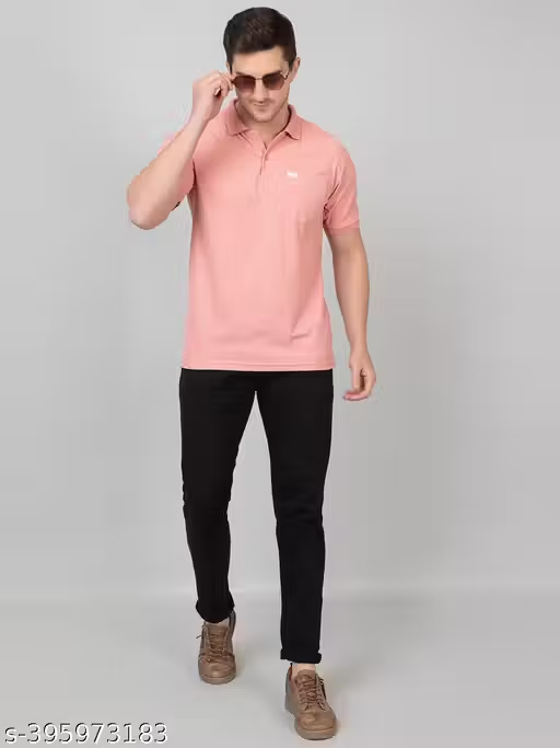 men polo t shirt| collar tshirt for men| men polo neck t shirt - Teal