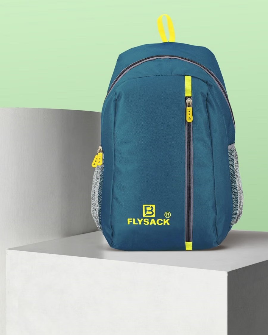 Green PU Backpack ( 22 Ltrs )