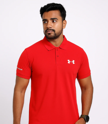 Under Armour Premium Cotton SAPP Matty T-Shirt for Men – Half Sleeve Smart Fit.