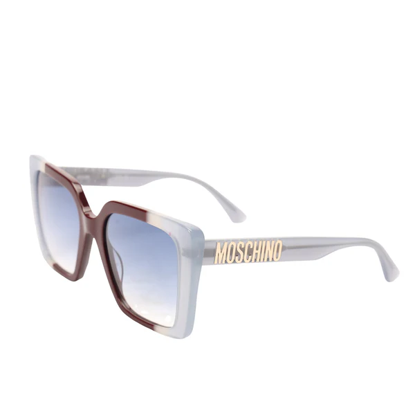 Moschino Dual Colour Full-Rim Square Sunglasses
