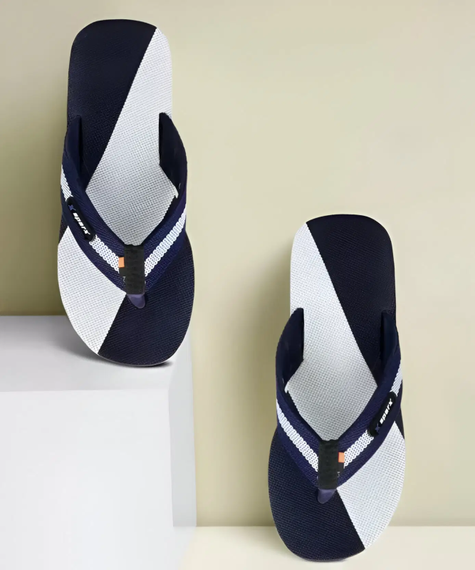 Blue Men's Thong Flip Flop