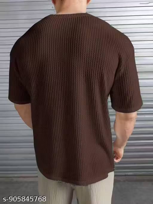 Pack of 2 Cotton Blend Breathable Casual Round Neck Half Sleeve Stylish Summer Wear
