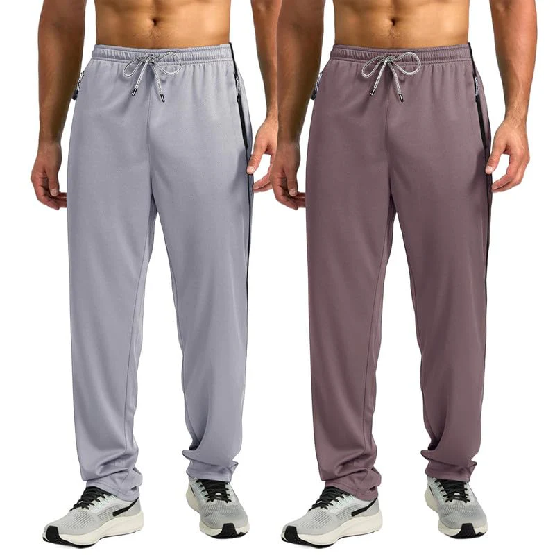 Men's Combo Track Pant l Spendex Pocket Regular Track Pant l Stylish Sports & Gym Wear (Pack of 2)