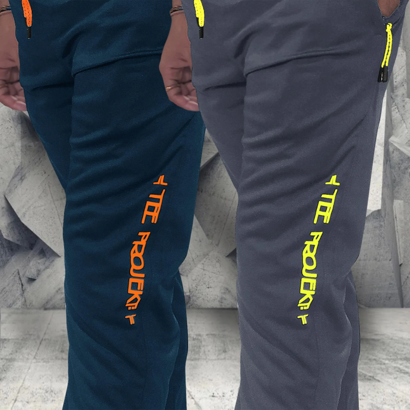 Men Combo Track Pant  Elastic Jogger Suitable for Active Wear, Jogger Yoga Wear, Sports