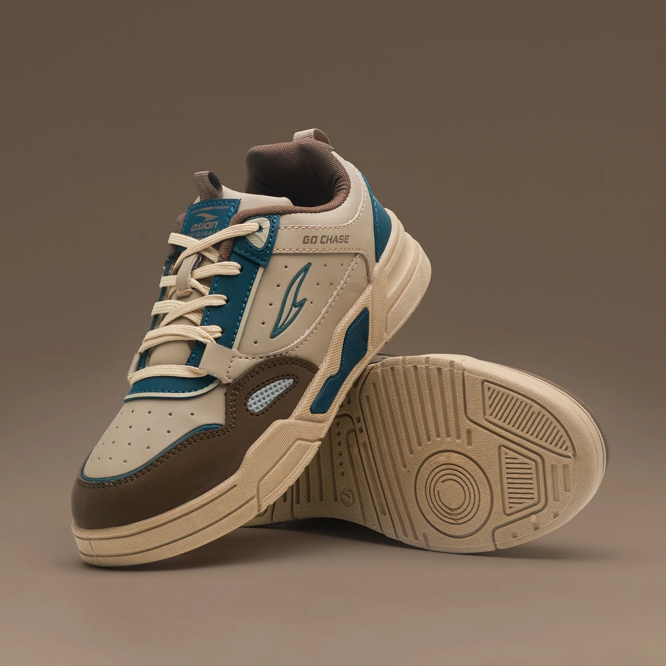 Men’s Tango-01 Sneakers | Stylish & Lightweight Shoes with High Grip Sole Sneakers For Men (Brown )