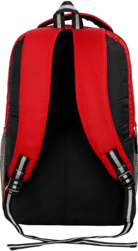 35 Ltrs Polyester Backpack *For Boys & Girls ( Red )