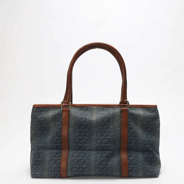 Gucci GG Canvas Denim Joy Tote
