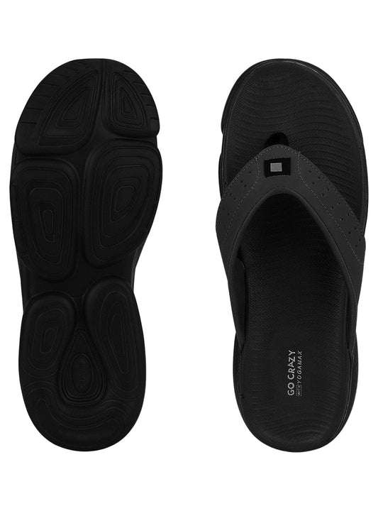 Black Men's Flip Flops