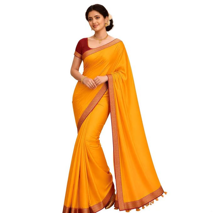 Women's Ready to Wear Cotton Saree Party with Blouse Piece|Soft Breathable Fabric | Elegant Traditional & Ethnic Pure Cotton saree for woman and Girls