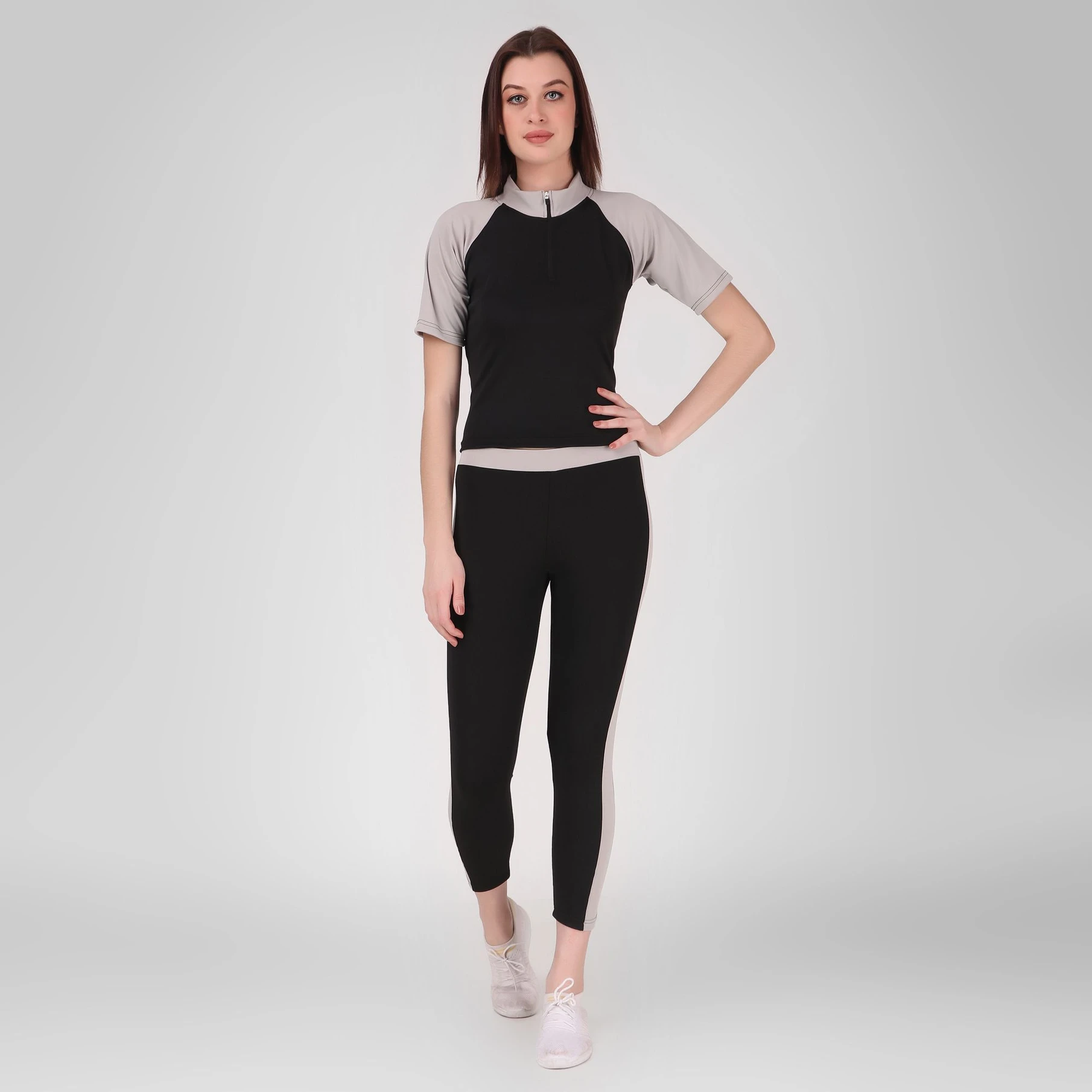 benzos Colorblock Women Track Suit