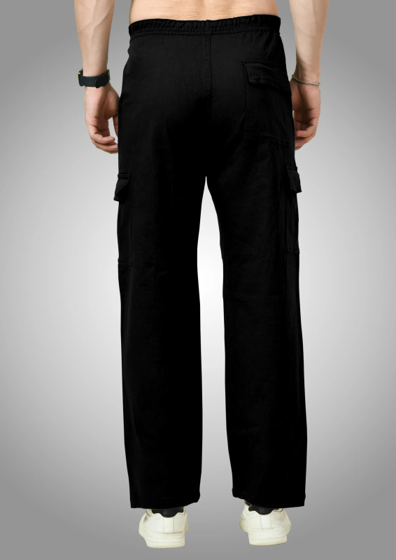 Regular Fit Solid Men's Jeans - Black ( Pack of 1 )
