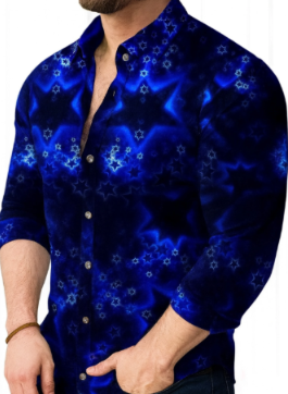 JaitraFab Men Regular Fit Floral Print Spread Collar Casual Shirt