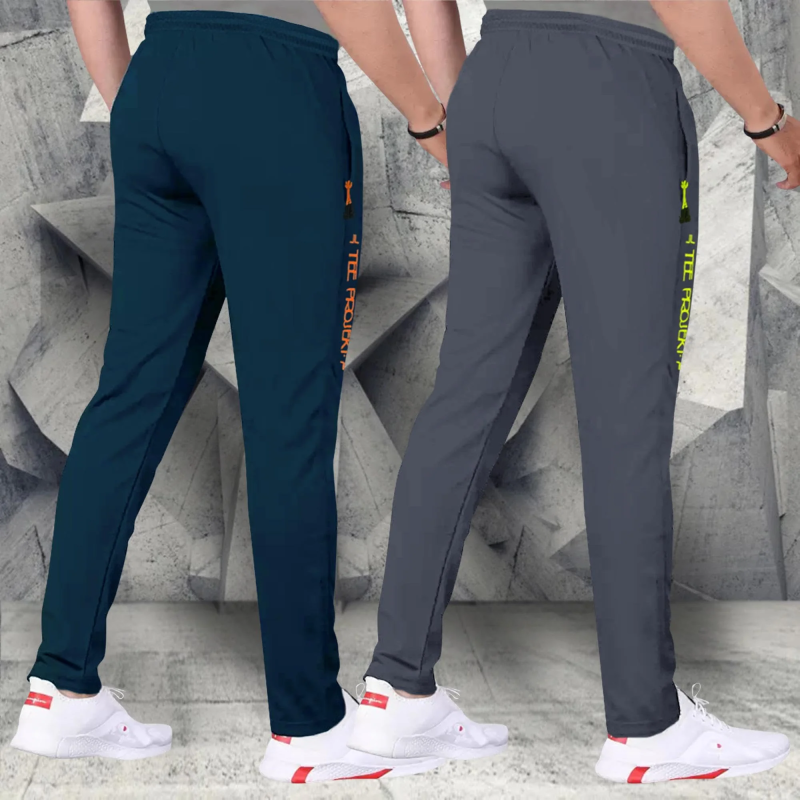 Men Combo Track Pant  Elastic Jogger Suitable for Active Wear, Jogger Yoga Wear, Sports
