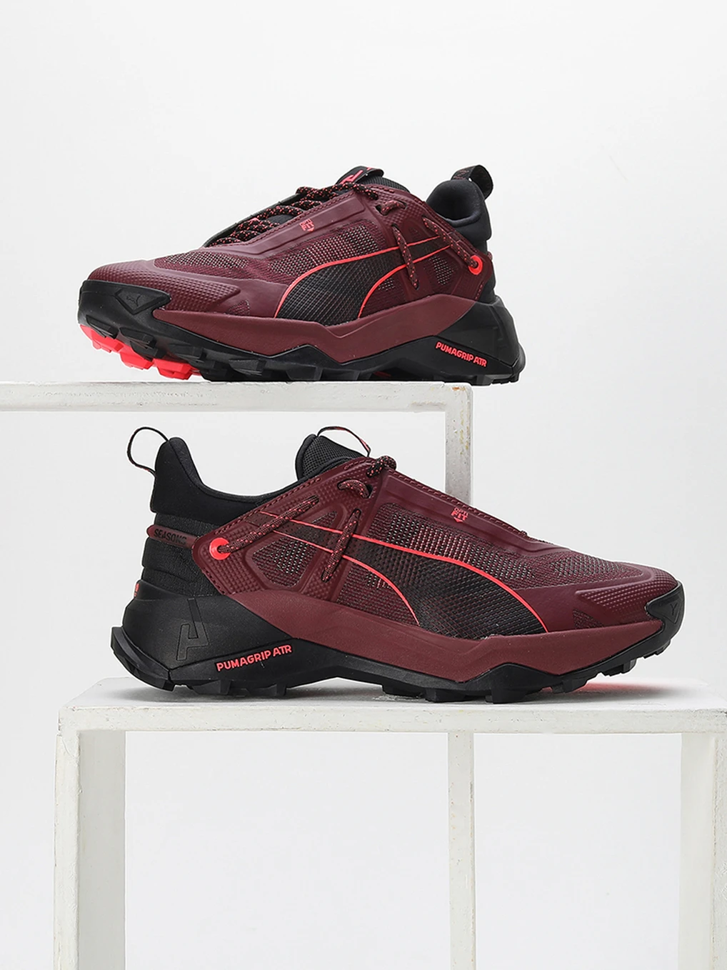 Explore NITRO Wn Running Shoes For Men (Red , 4)