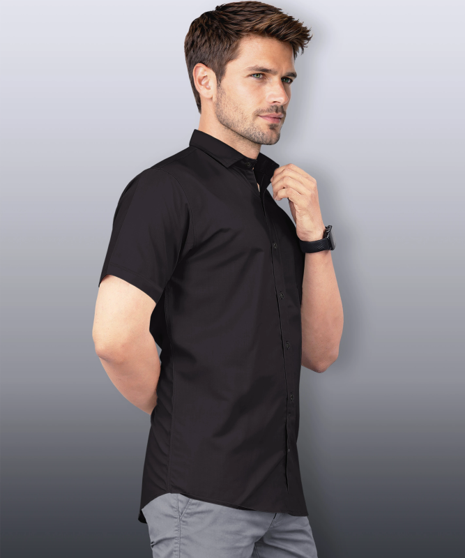 VeBNoR Men Regular Fit Solid Casual Shirt