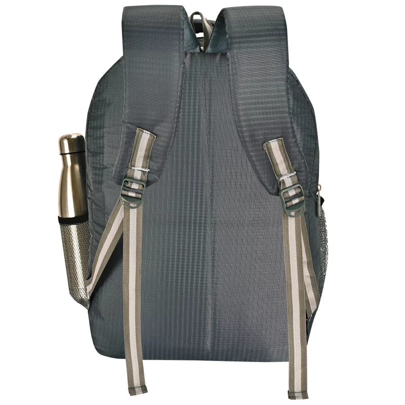 35 Ltrs Polyester Backpack *For Boys & Girls ( Grey )