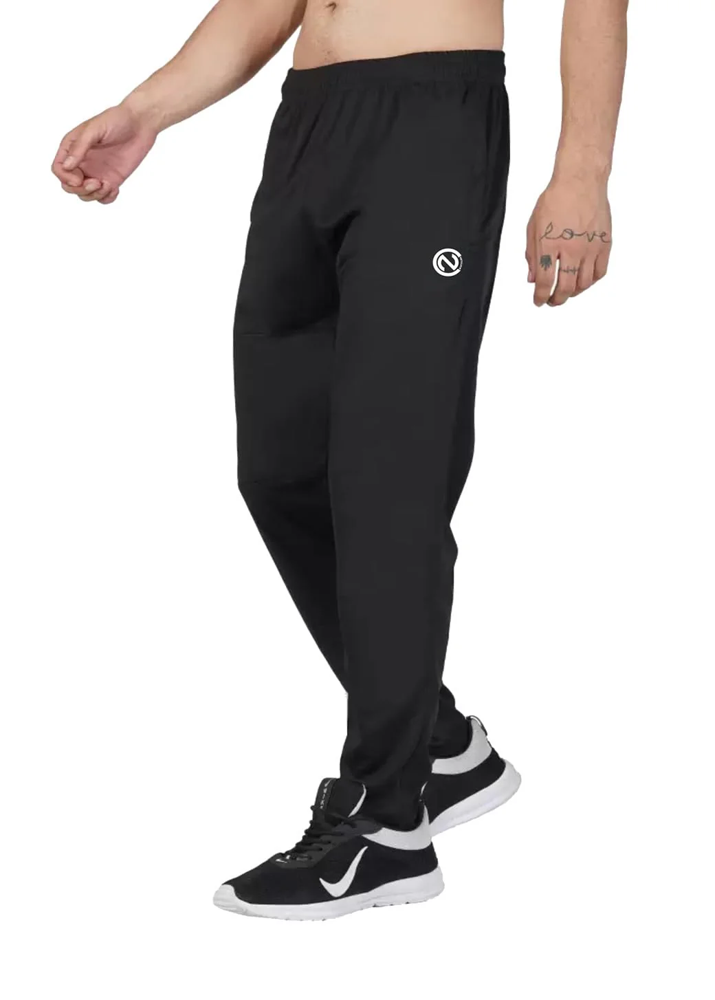 NETCLICK®Men's Regular Fit Polyester Trackpants Combo(Pack of 2)