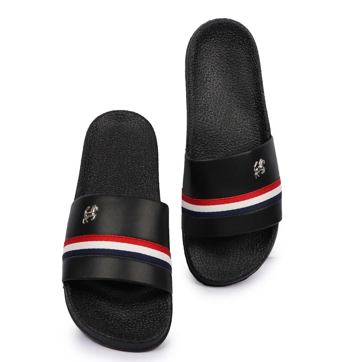 Black Men's Slide Flip Flop