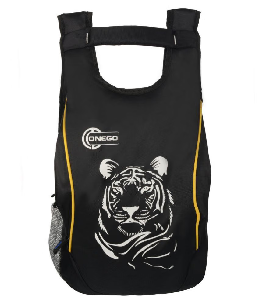 22 Ltrs Black Backpack