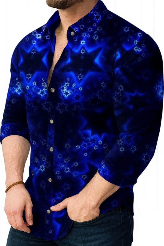 JaitraFab Men Regular Fit Floral Print Spread Collar Casual Shirt